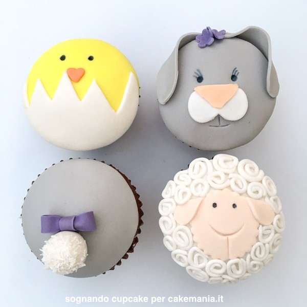 come si fanno le cupcake di pasqua