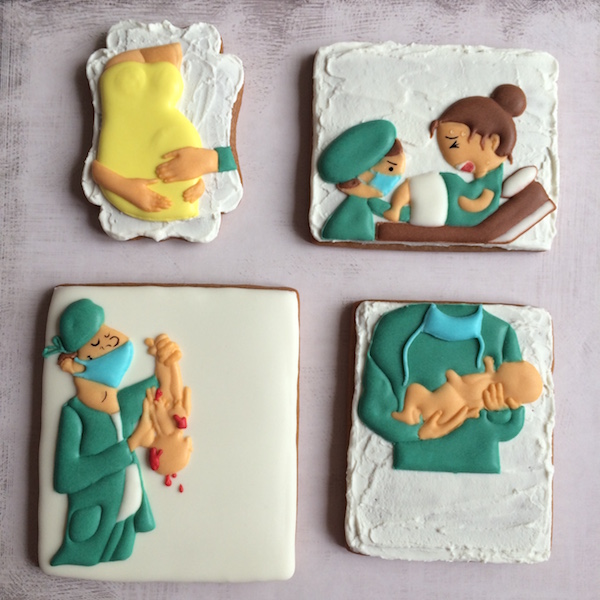 birth cookies