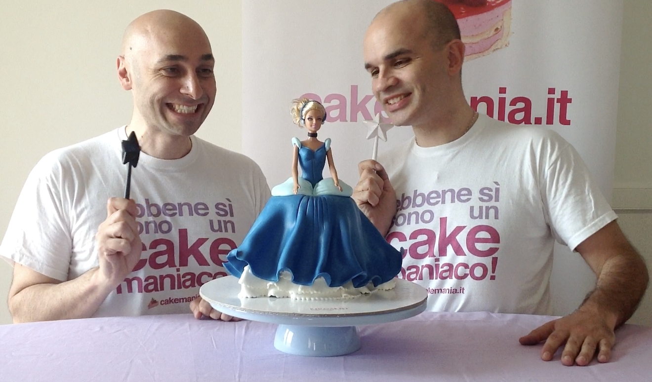 torta barbie cenerentola
