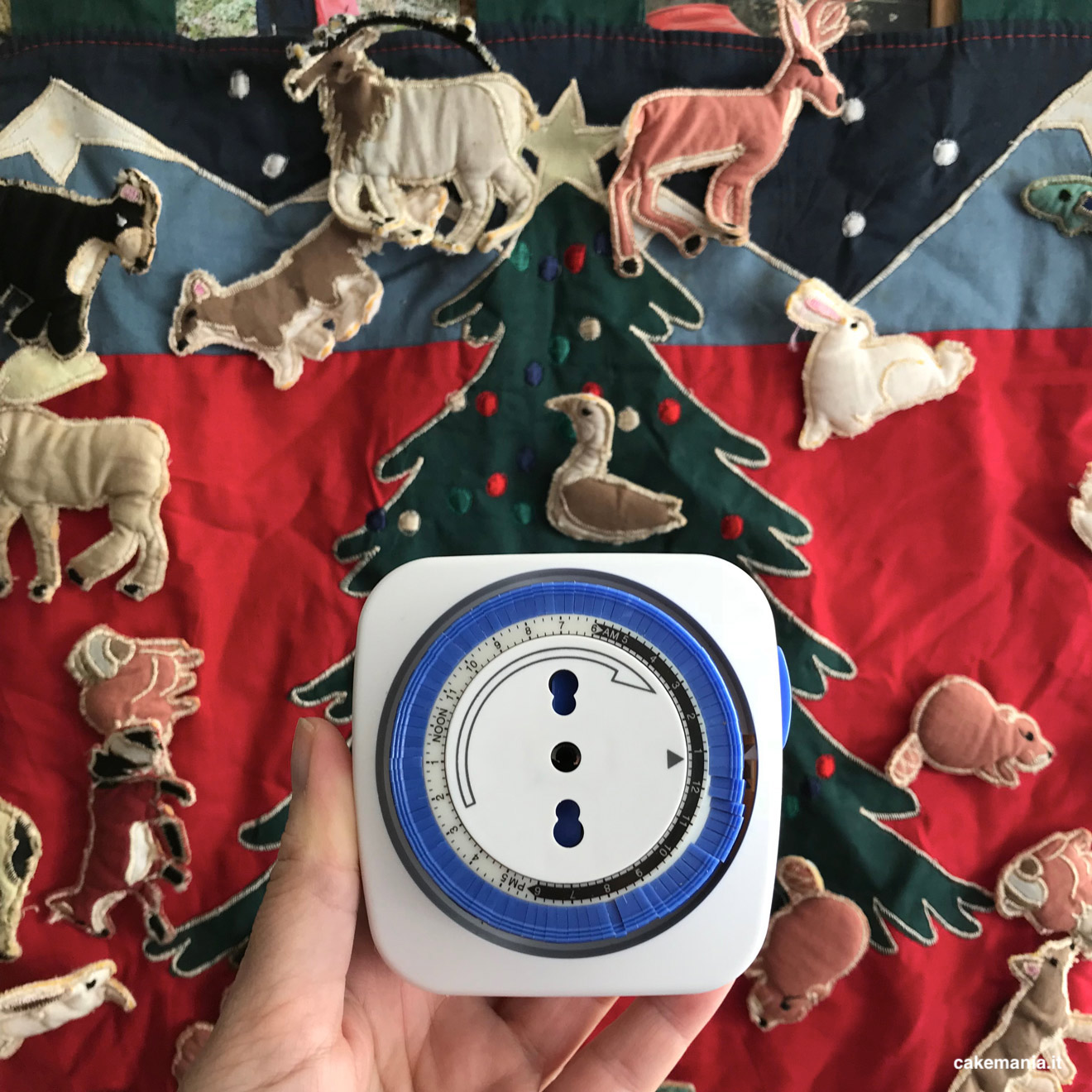 timer albero natale