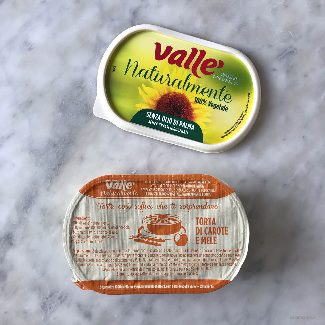 vallé naturalmente margarina