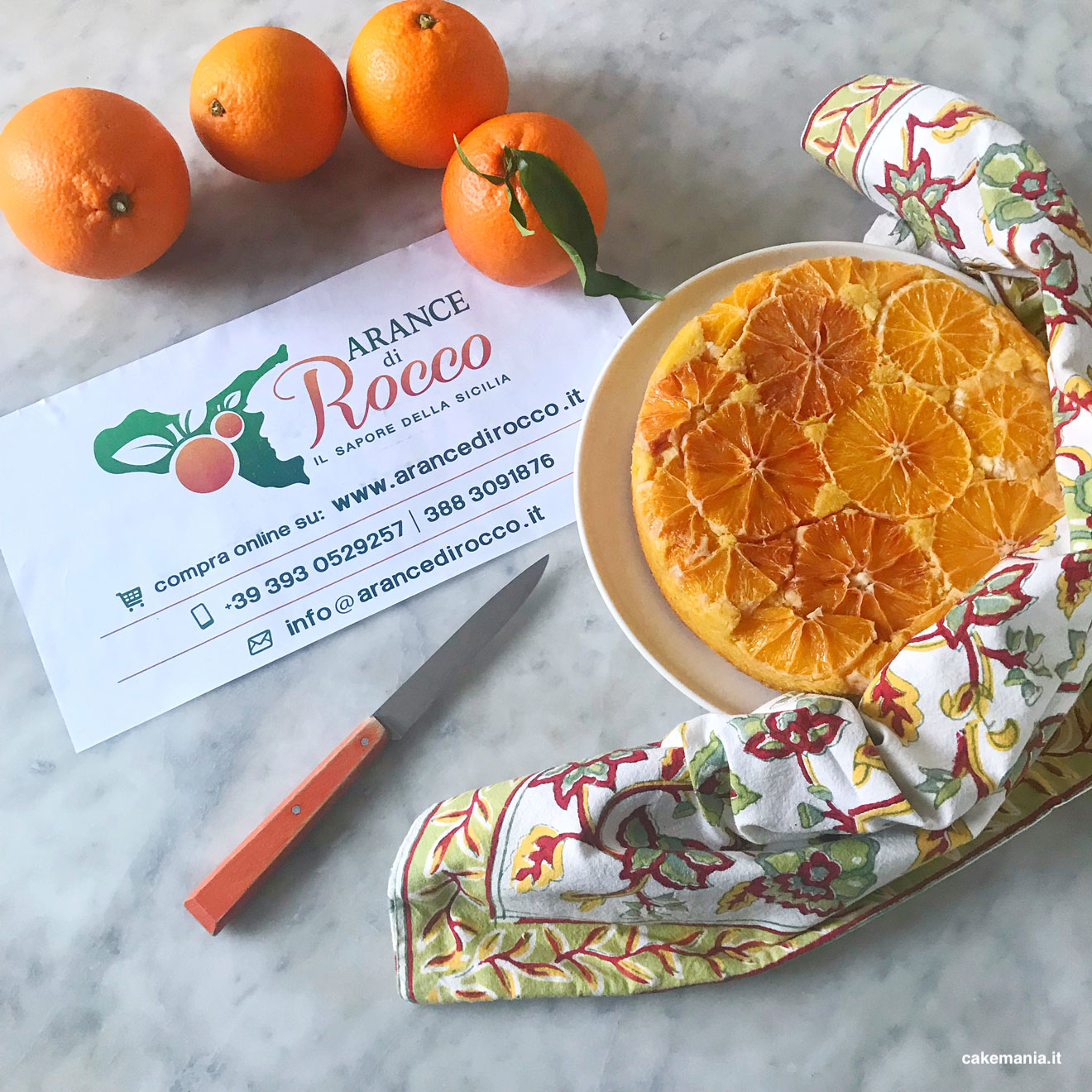 torta arance di rocco
