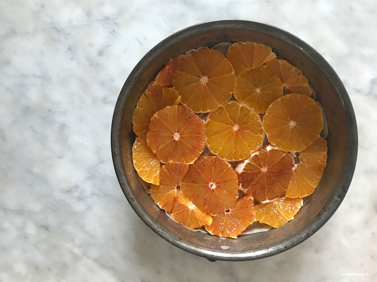 torta rovesciata arancio