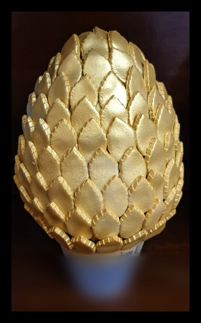 uovo di pasqua di drago trono di spade