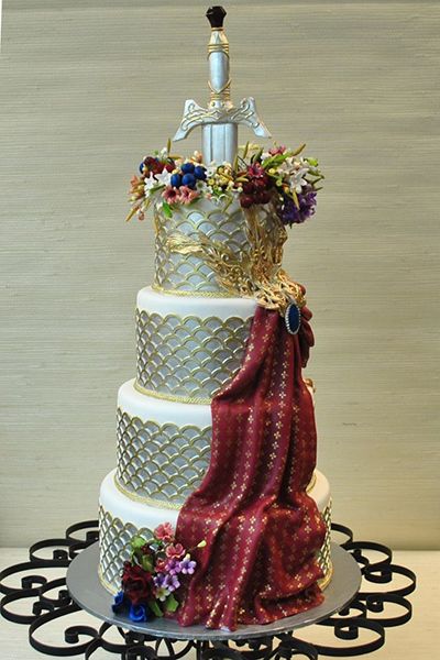 wedding cake game of thrones
