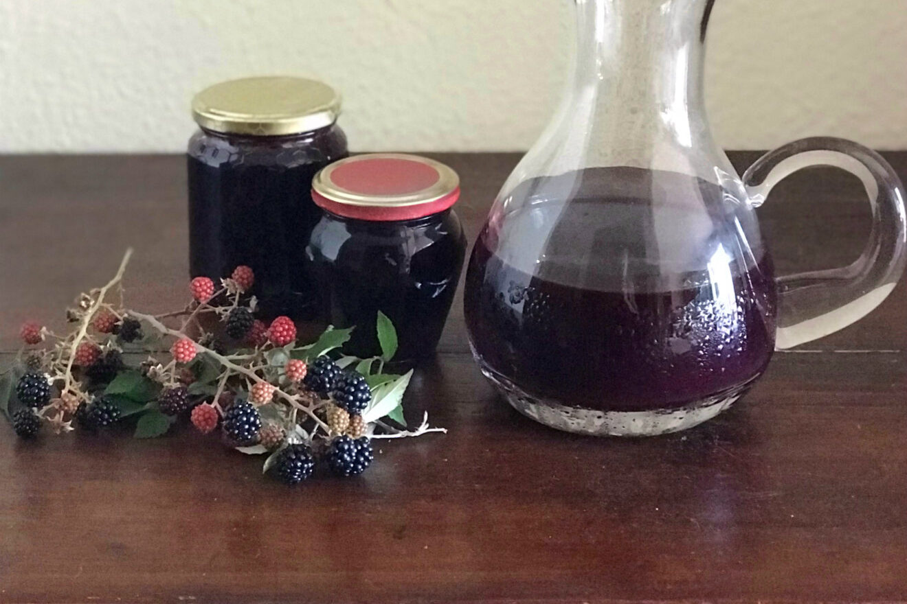 sciroppo di more fatto in casa