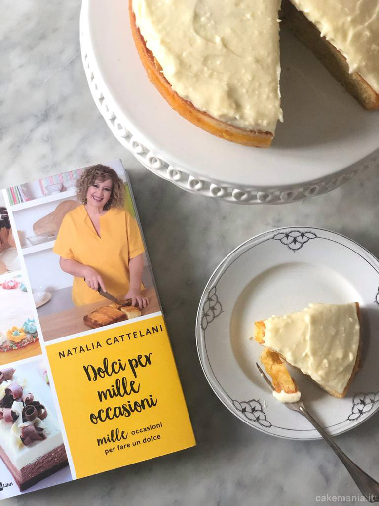 Poke cake al limone e cream cheese frosting