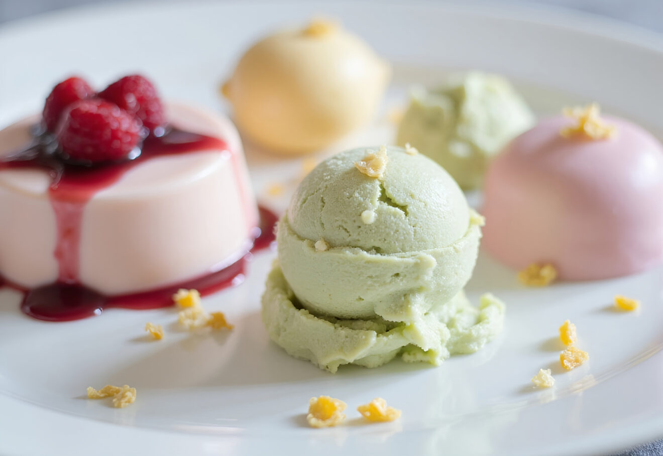 Dolci freddi: palette delicata o pastello