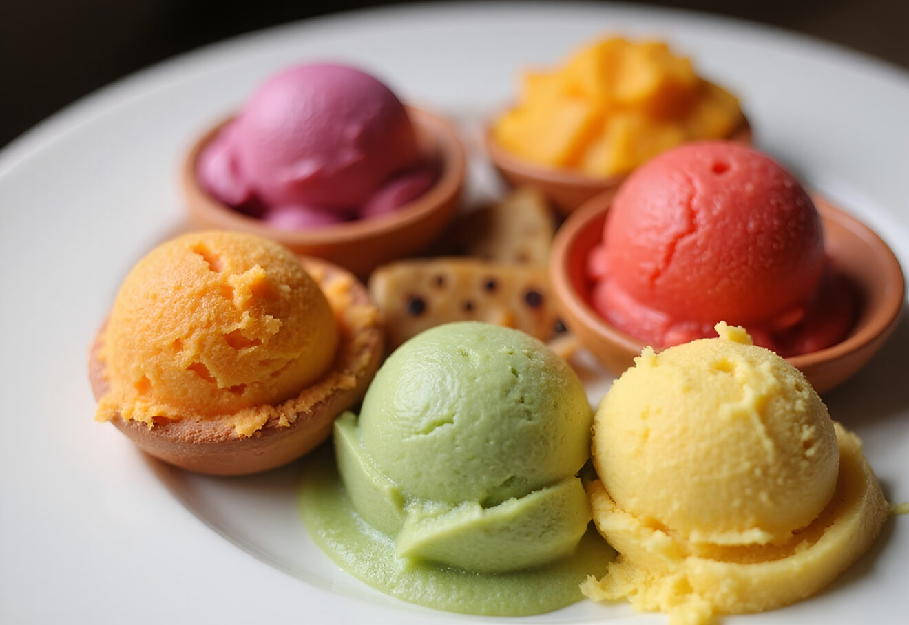 Gelato palette vivace o candy