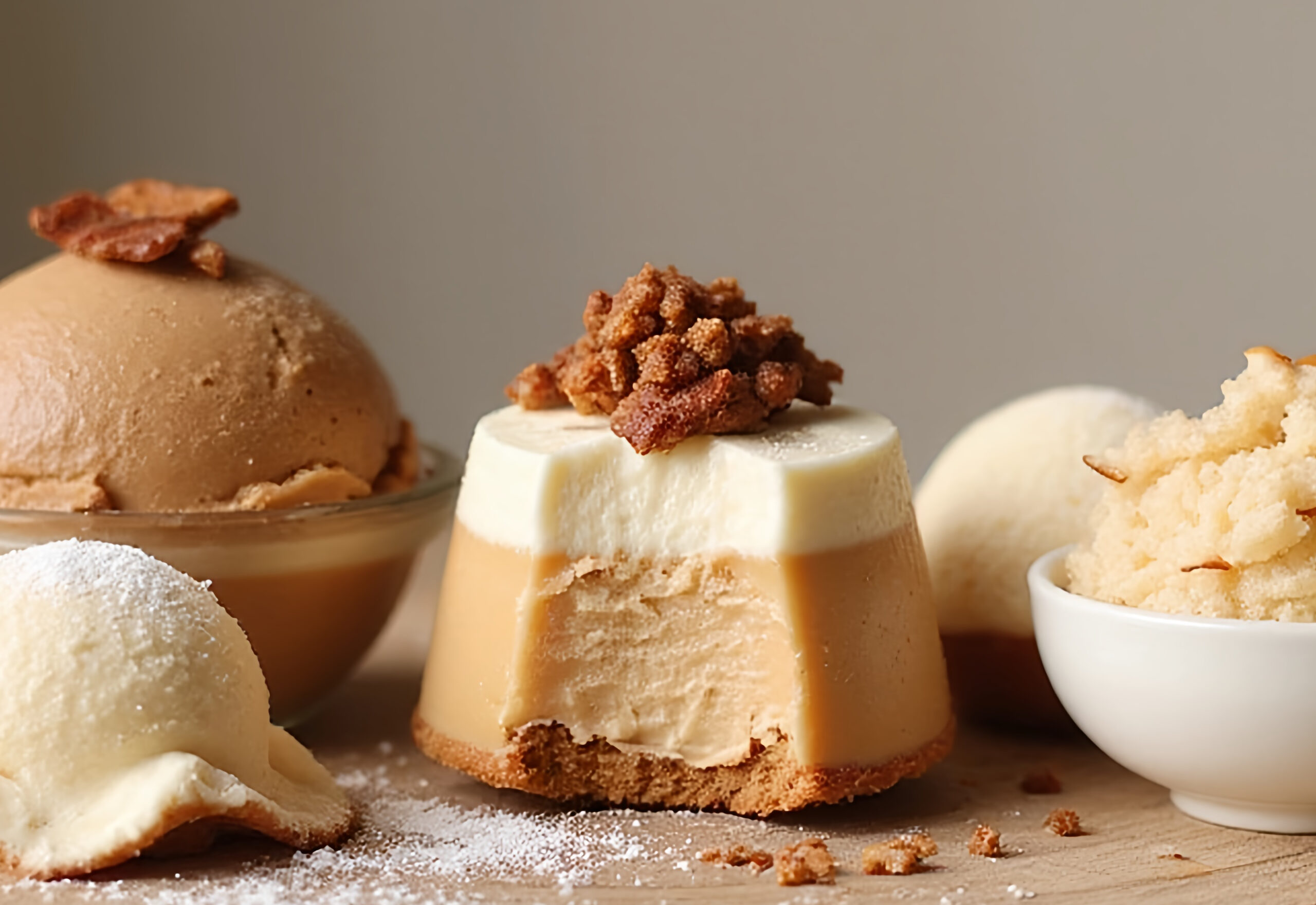 Semifreddi e mousse gelate